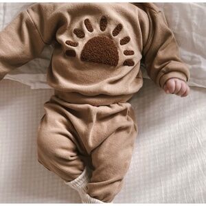 Wyld Bub Brown Sunshine Sweat Set